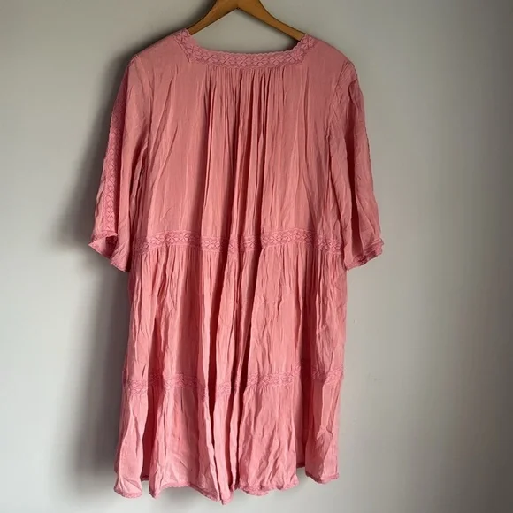 Spell Harmony Tunic Dress Peony Medium - Picture 6 of 13